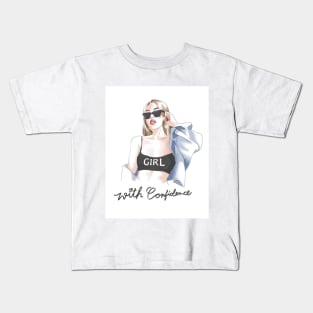 Fashion girl Kids T-Shirt